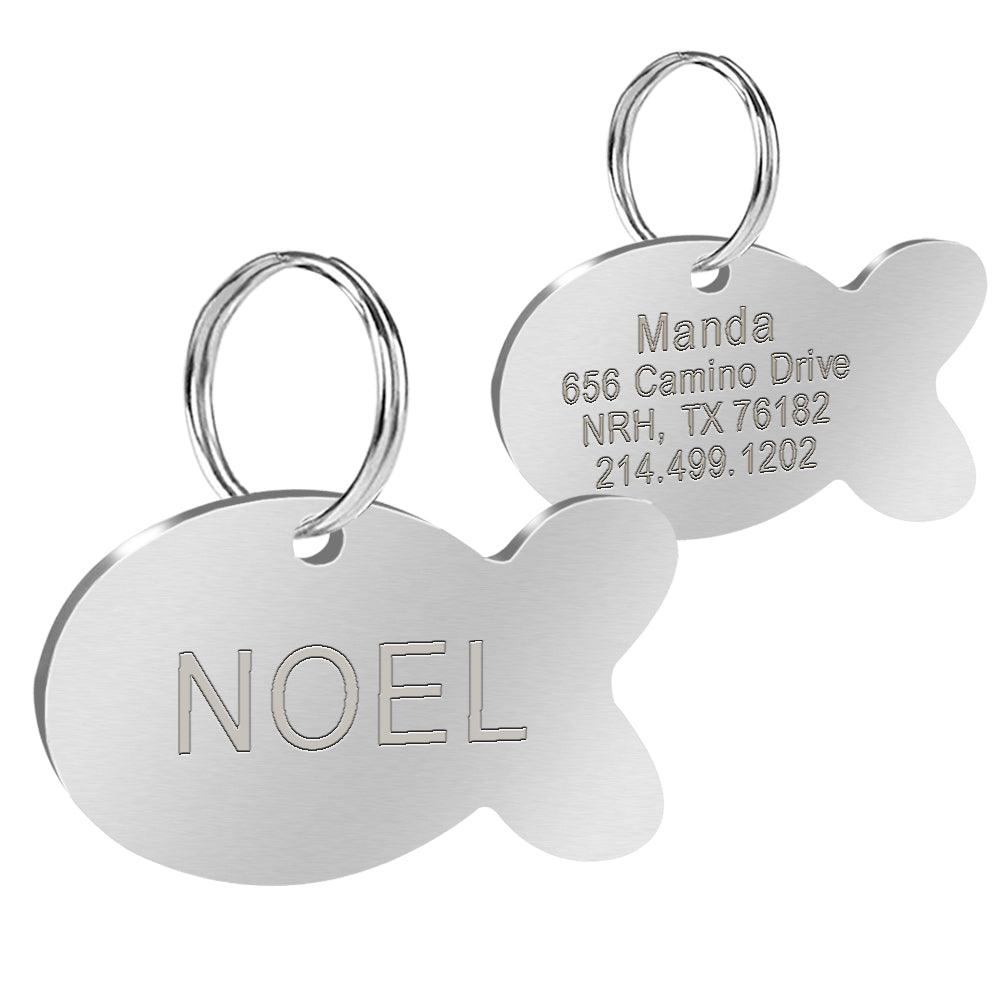 Personalized Stainless Steel Creative Dog’s Tag - Trendha
