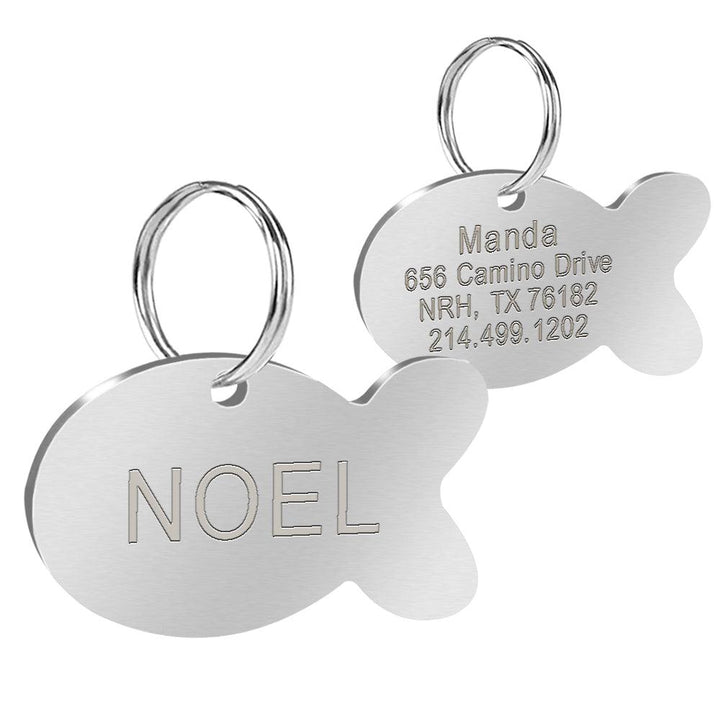 Personalized Stainless Steel Creative Dog’s Tag - Trendha