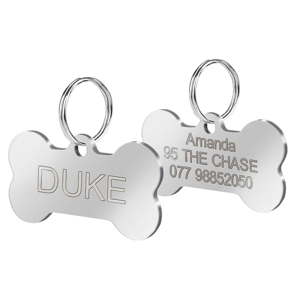 Personalized Stainless Steel Creative Dog’s Tag - Trendha