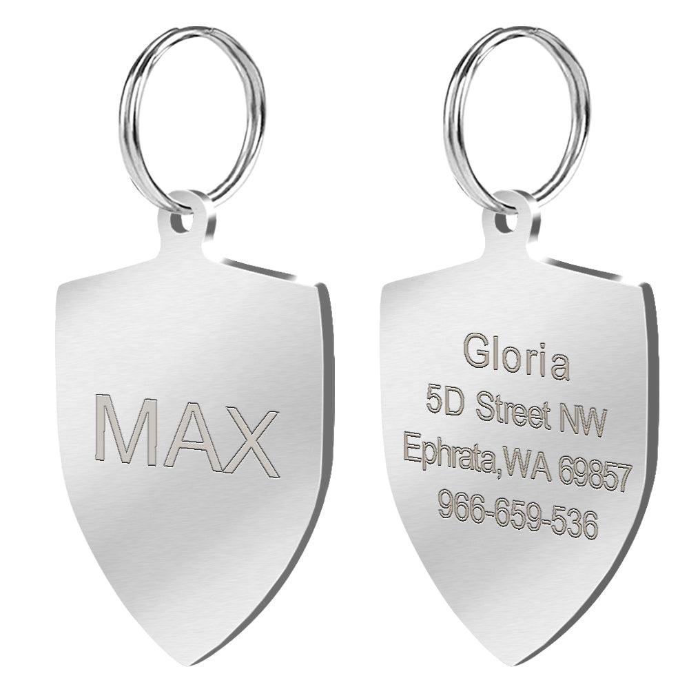Personalized Stainless Steel Creative Dog’s Tag - Trendha