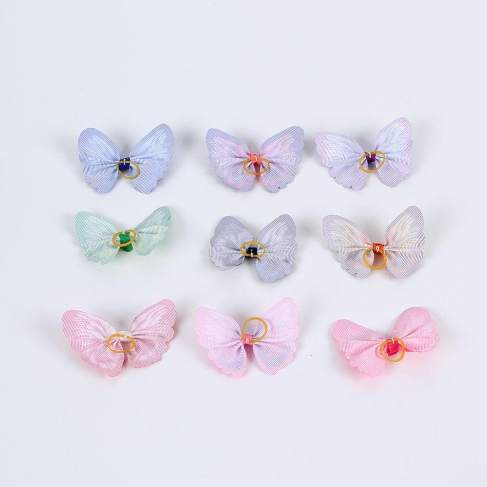 Pet Butterfly Shaped Hair Accessories - Trendha