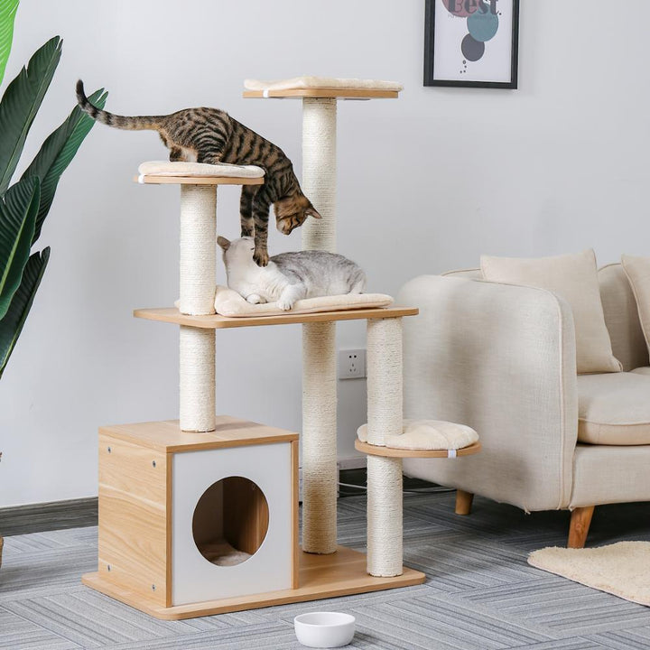 Pet Climbing Frame with Hanging Ball - Trendha
