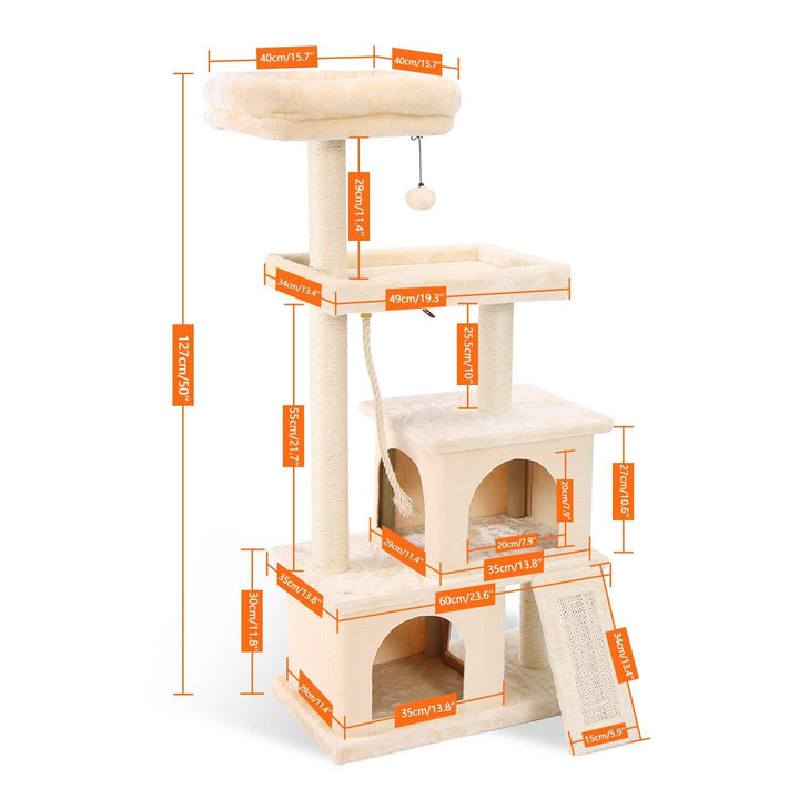 Pet Climbing Frame with Hanging Ball - Trendha