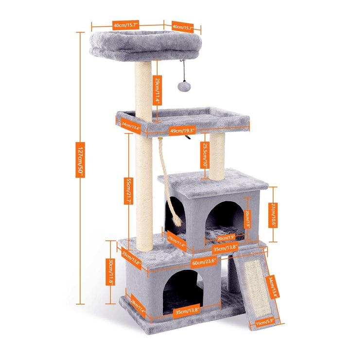 Pet Climbing Frame with Hanging Ball - Trendha