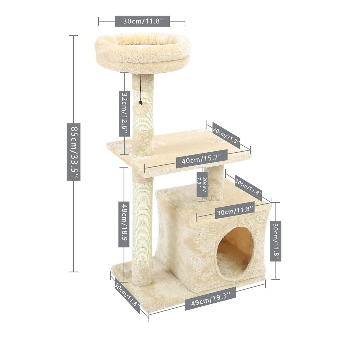 Pet Climbing Frame with Hanging Ball - Trendha