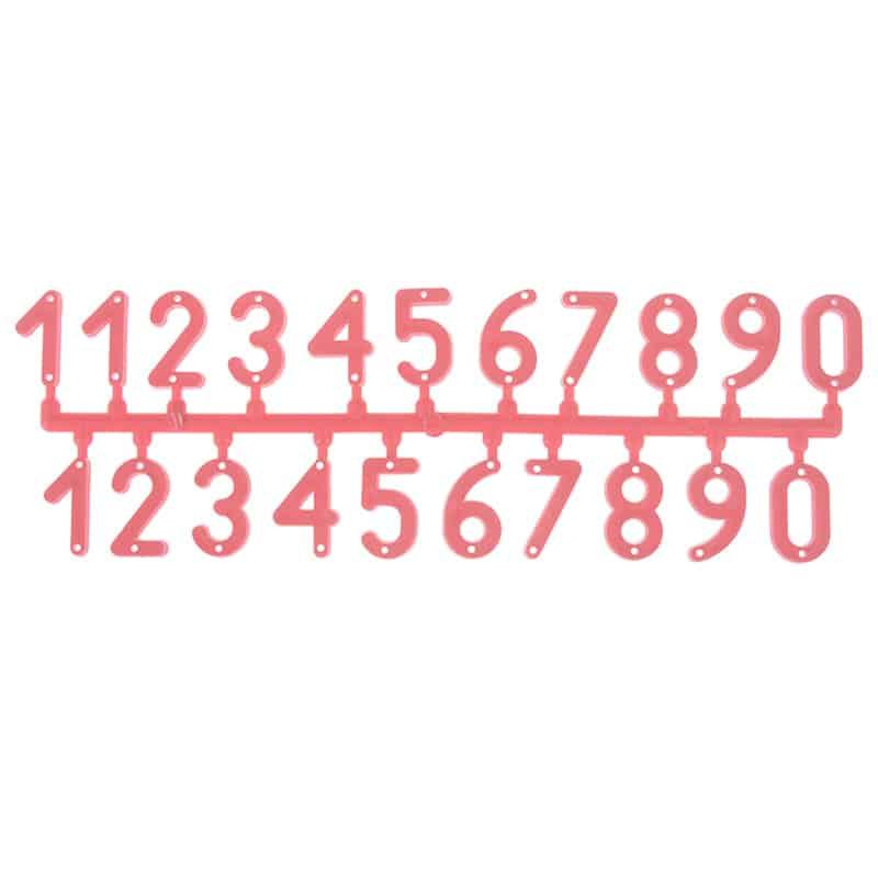 Red Beehive Marking Numbers Board