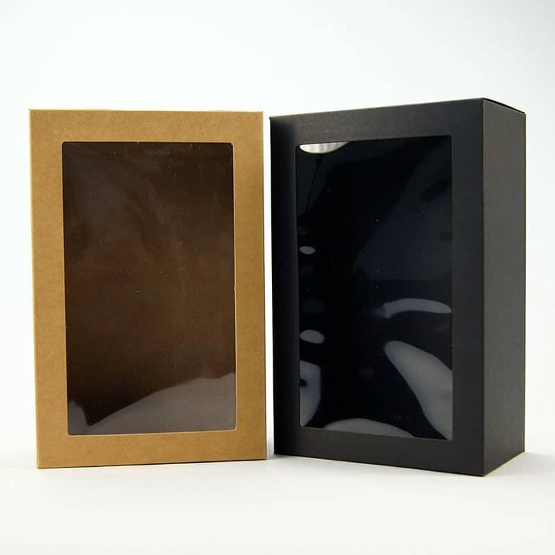 Set of Six Kraft Paper Boxes