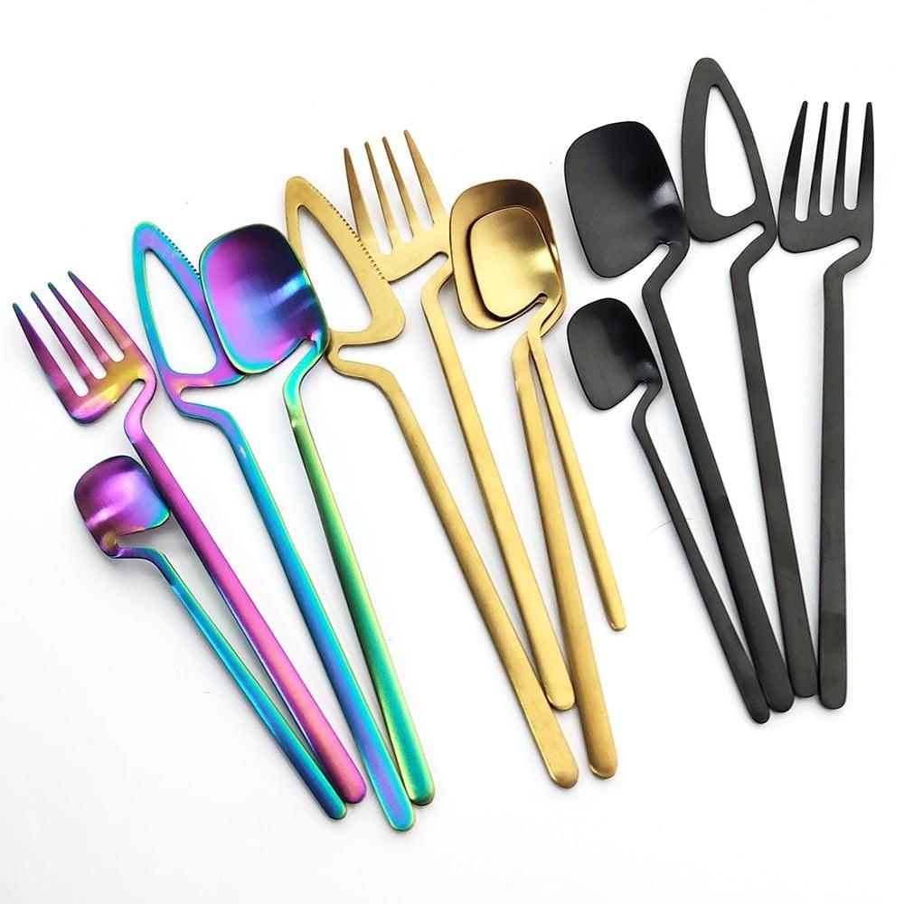 Stainless Steel Cutlery Set of Four Tools