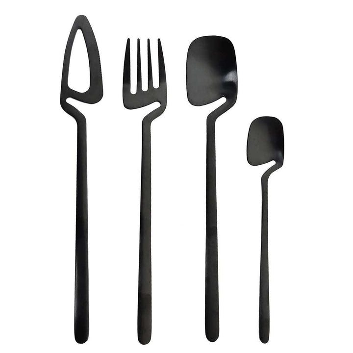 Stainless Steel Cutlery Set of Four Tools - Trendha