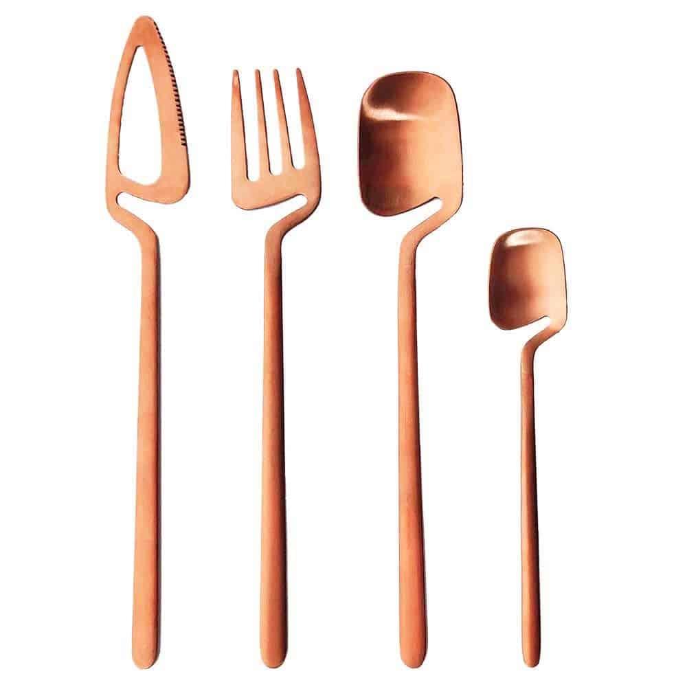 Stainless Steel Cutlery Set of Four Tools - Trendha