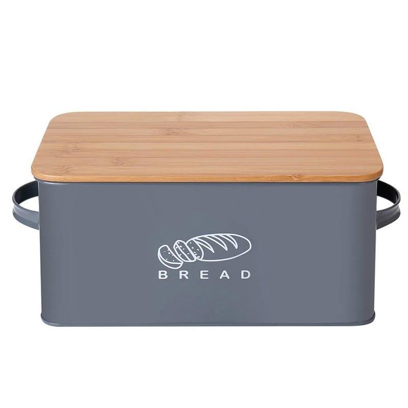 Storage Brad Box with Bamboo Cutting Board