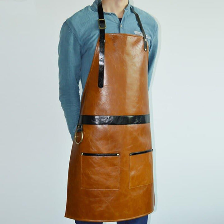 Unisex Leather Apron for Kitchen - Trendha