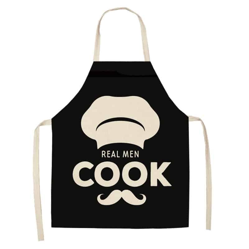 Unisex Printed Cooking Apron