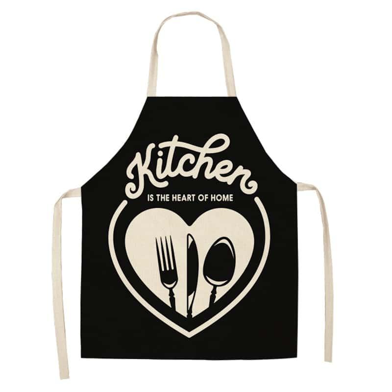Unisex Printed Cooking Apron - Trendha