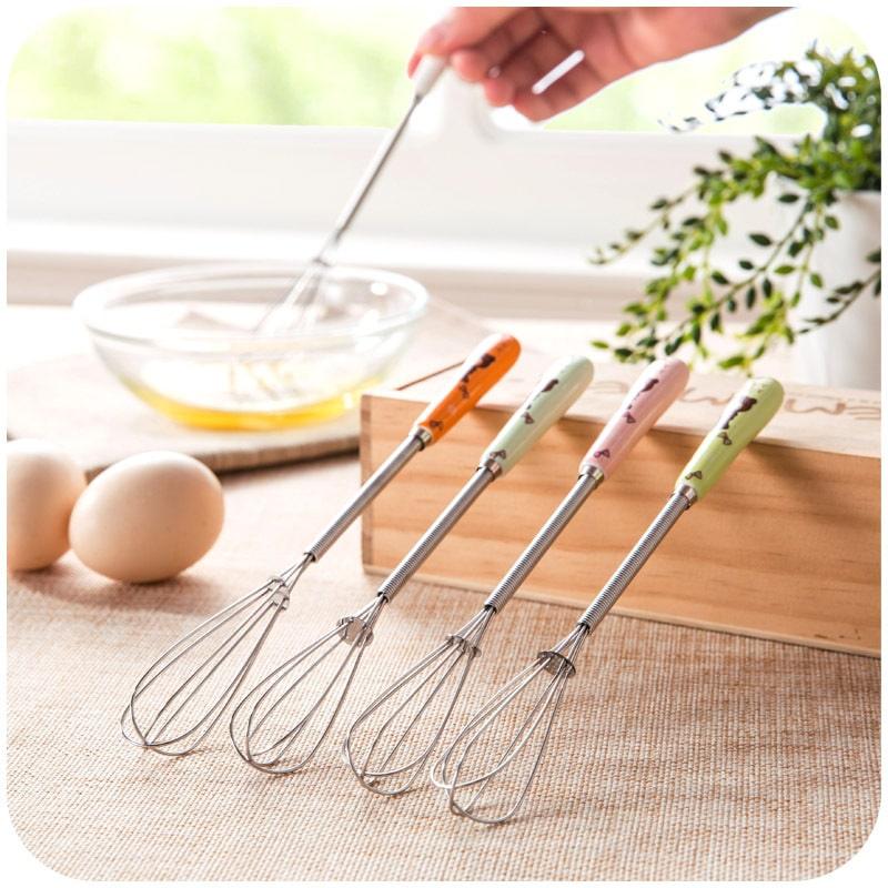 Useful Universal Manual Eco-Friendly Stainless Steel Whisk