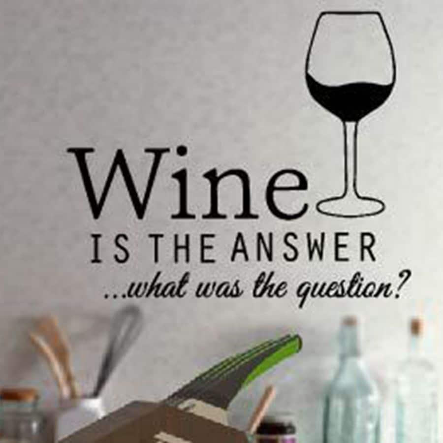 Wine Wall Sticker