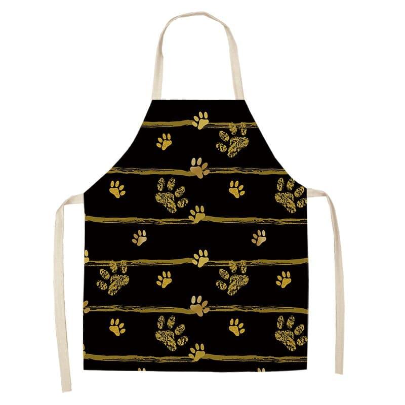 Women's Bronze Patterned Kitchen Apron - Trendha