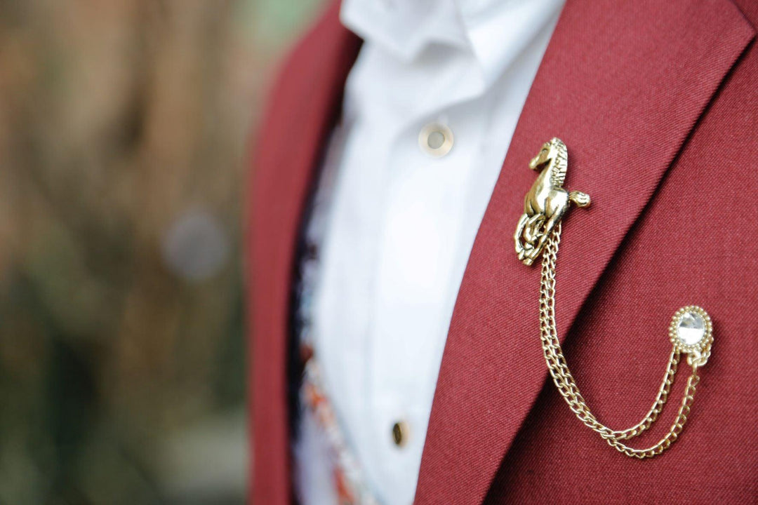 Style Secrets with Men's Brooches and Cufflinks - Trendha