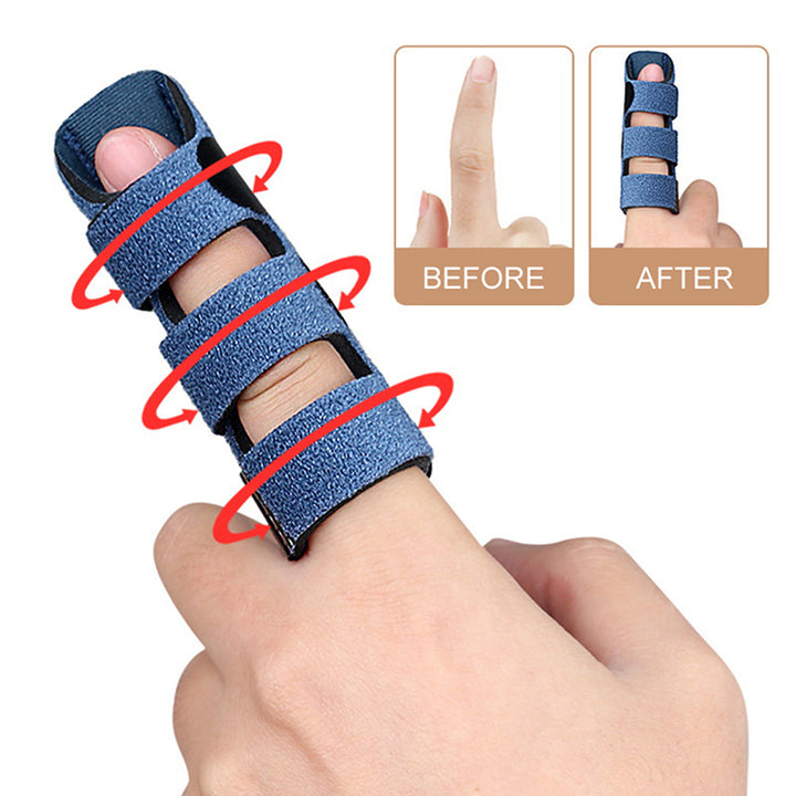 Adjustable Finger Splint for Pain Relief and Support