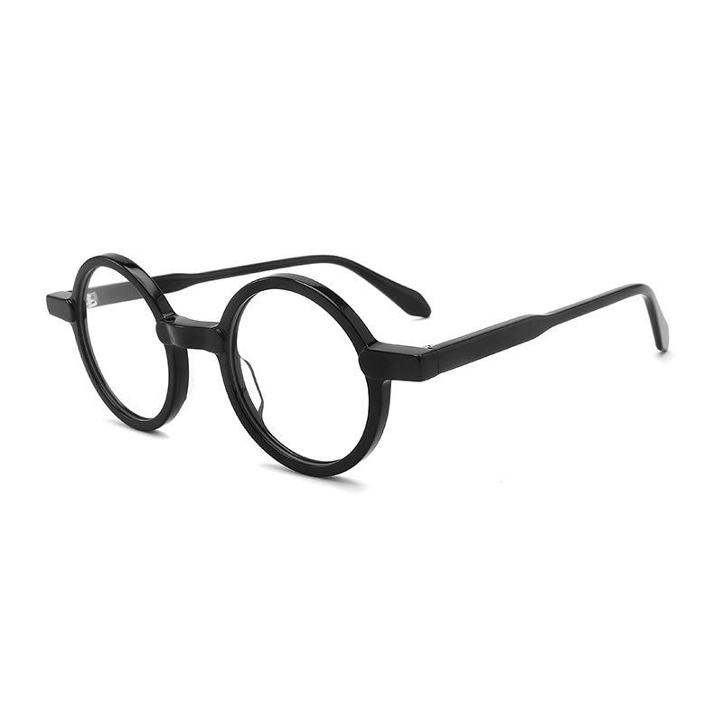 Retro Frame Large Frame European And American Plain Glasses