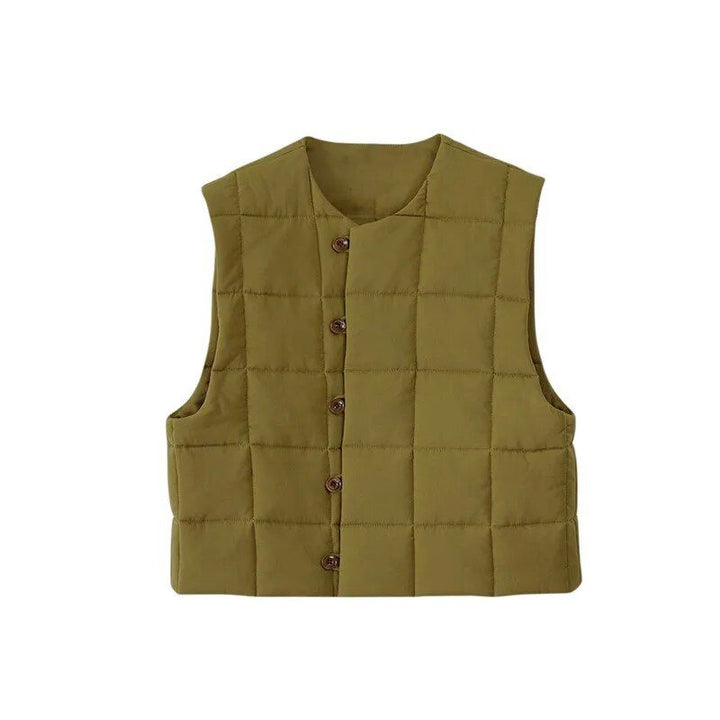 Women's Cotton Diamond Pattern Vest