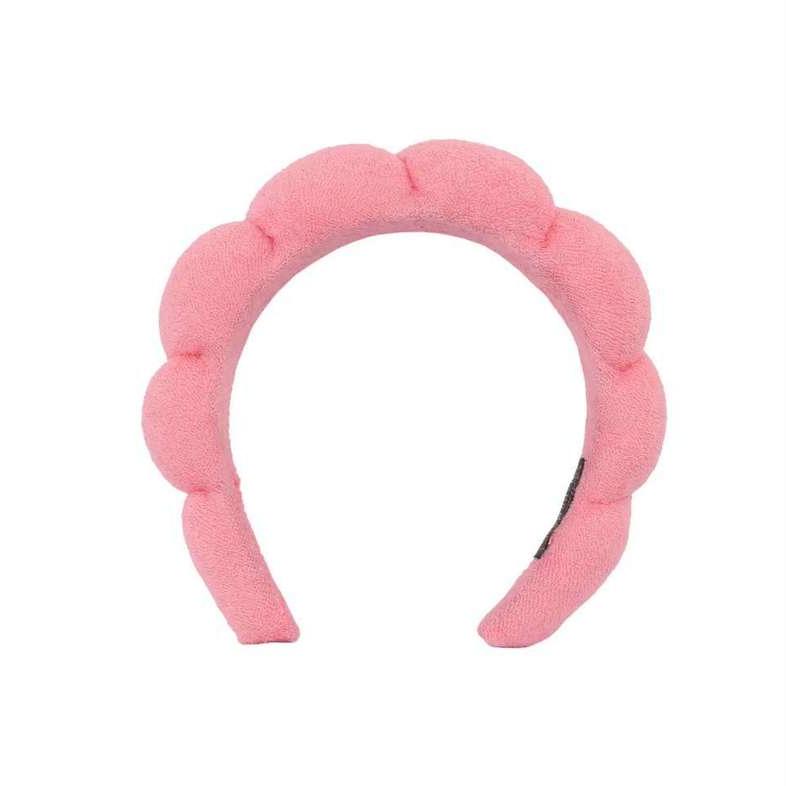 Fluffy Sponge Headband for Women - Puffy Hairband for Makeup, Skincare & Yoga