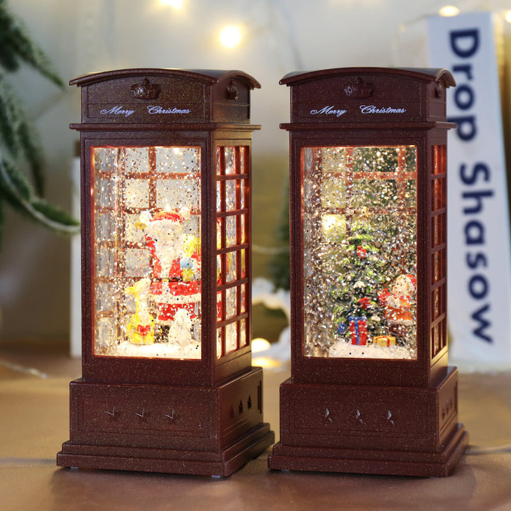 Christmas Decoration Music Box Furnishings Ornaments