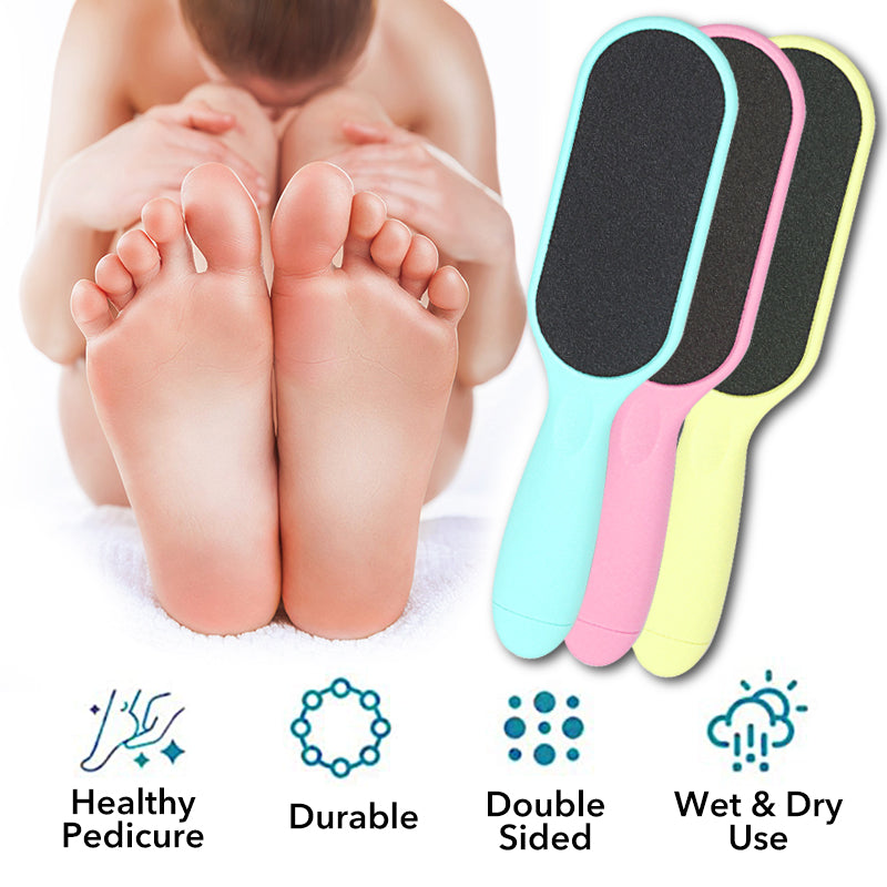 Professional Double-Sided Foot Rasp & Cuticle Cleaner