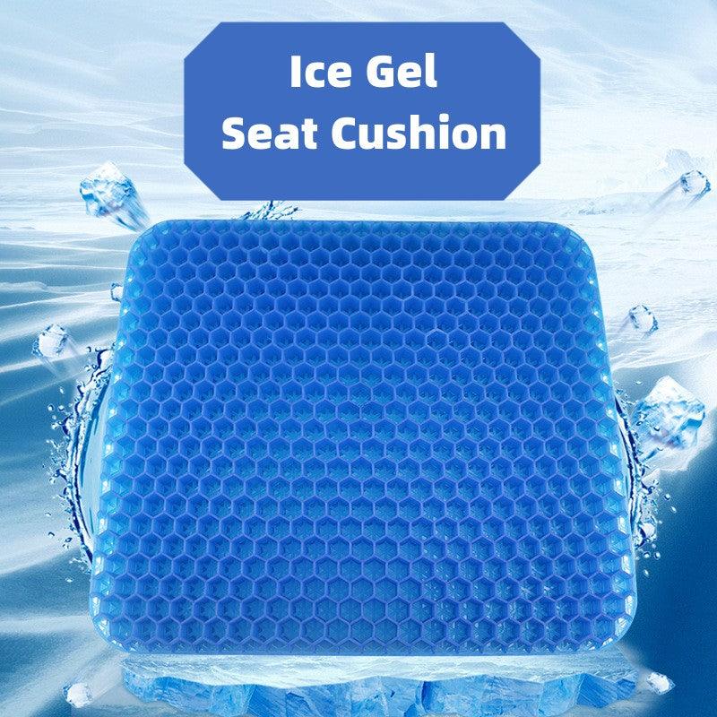 Summer Gel Seat Cushion Breathable Honeycomb Design For Pressure Relief Back Tailbone Pain For Home And Car - Trendha