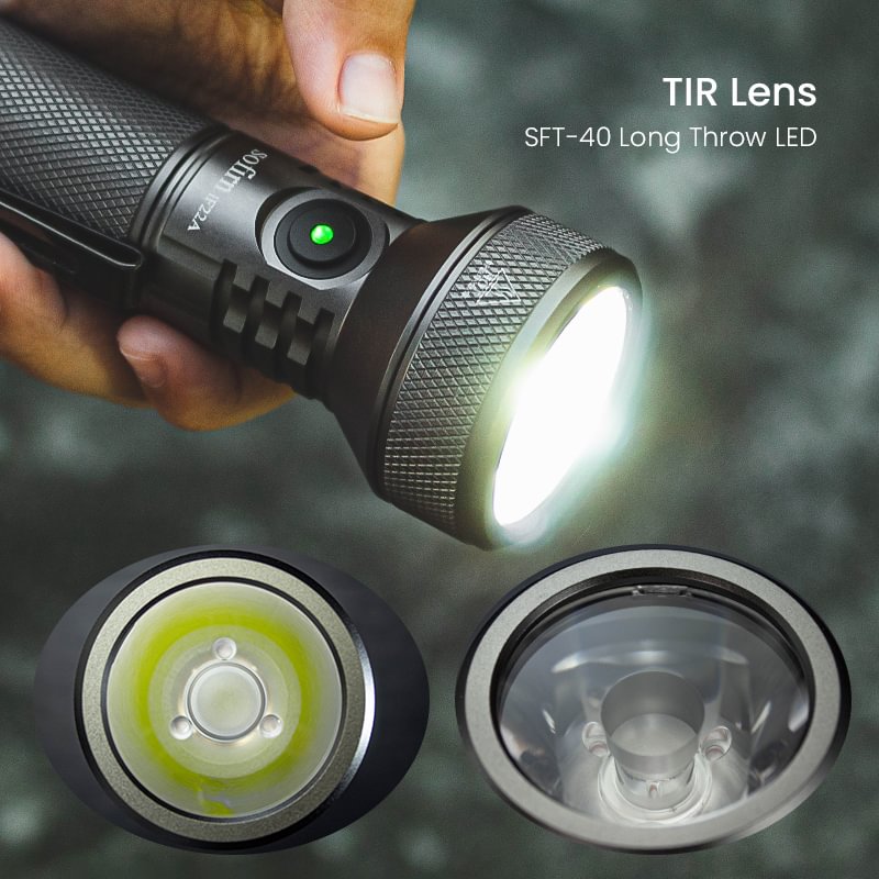 Rechargeable 2100lm High-Power LED Flashlight