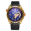 Color: Gold Shell Blue Surface