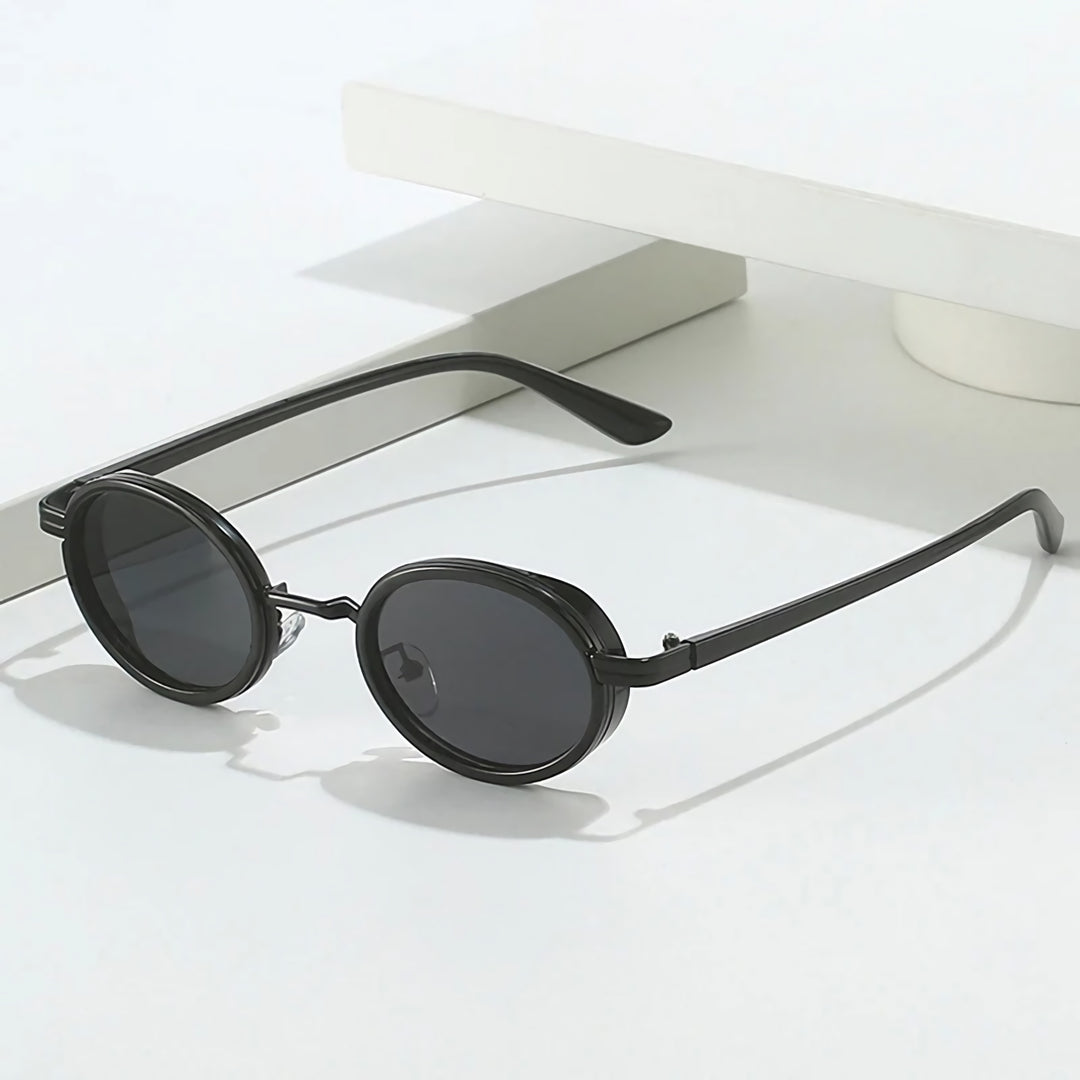 Gradient Oval Sunglasses