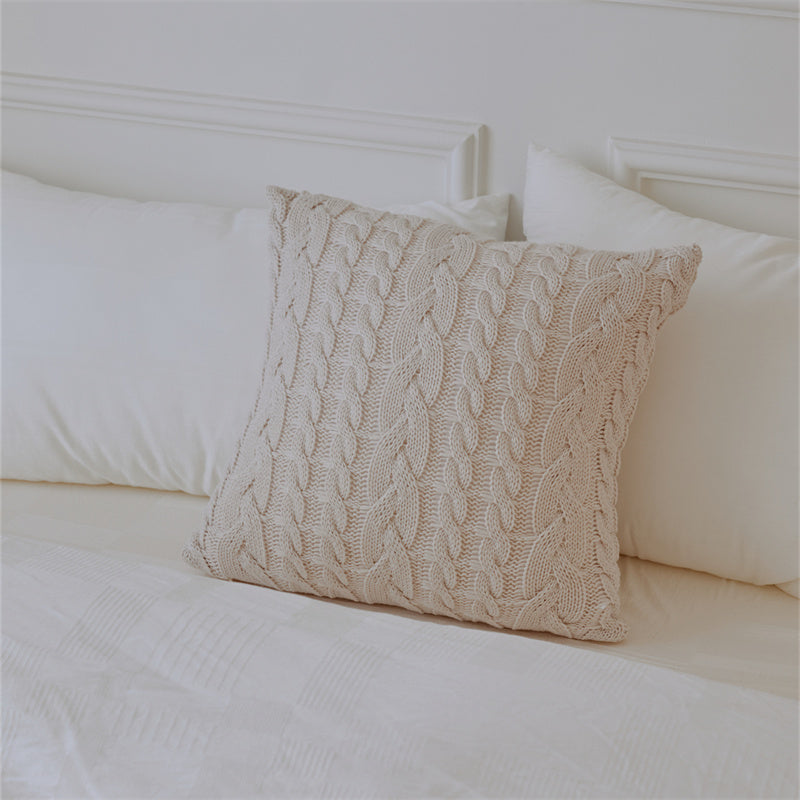 Scandinavian Twist Design Acrylic Cushion Cover