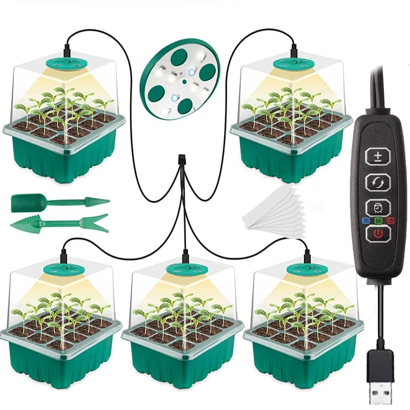 Complete LED Seed Starter Kit