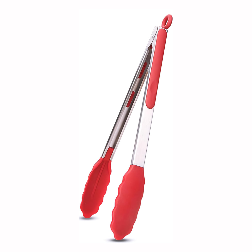 Silicone BBQ Grilling Tongs