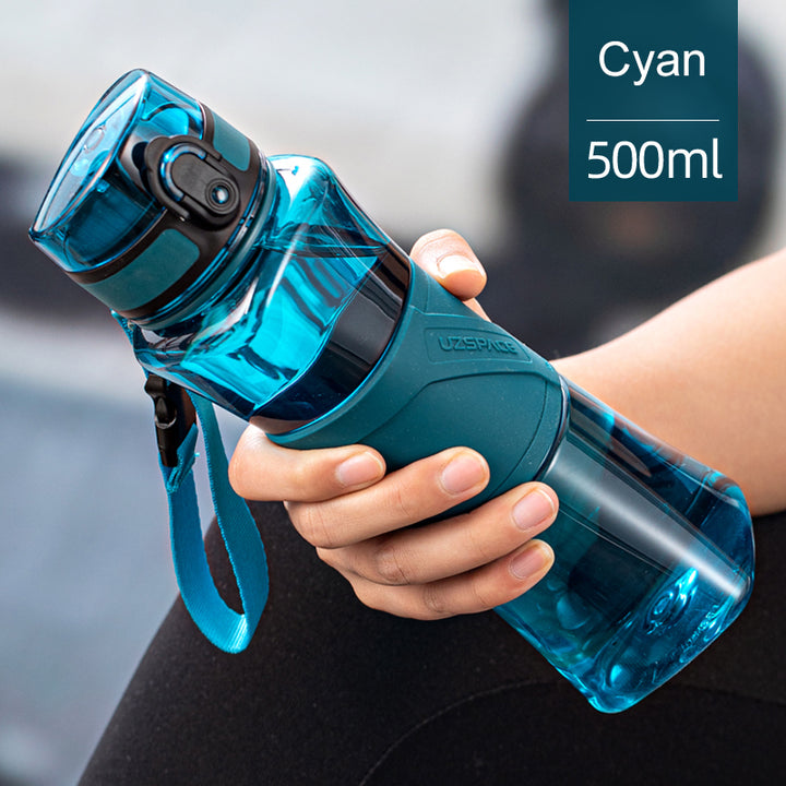 Portable Leakproof Protein Shaker & Water Bottle