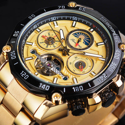 New Watch Tourbillon Calendar Week Mechanism