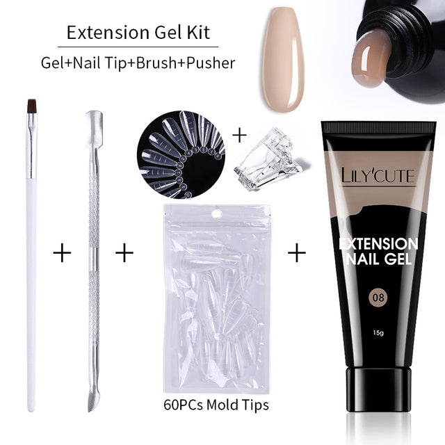 15ml Nail Extension Gel Kit