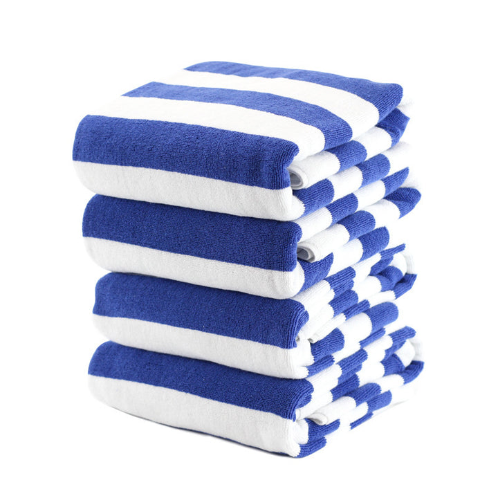 Cotton Yarn-dyed Jacquard Beach Bath Towel