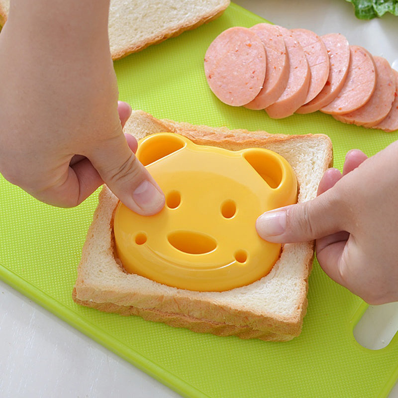 Bear-Shaped Sandwich Cutter