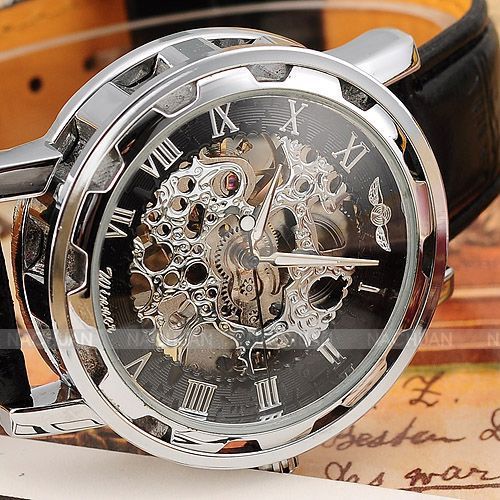 Hollow Mechanical Watch Men&