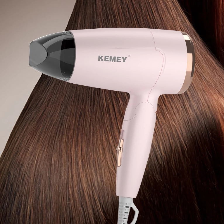 Compact Foldable Hair Dryer for Travel and Student Use