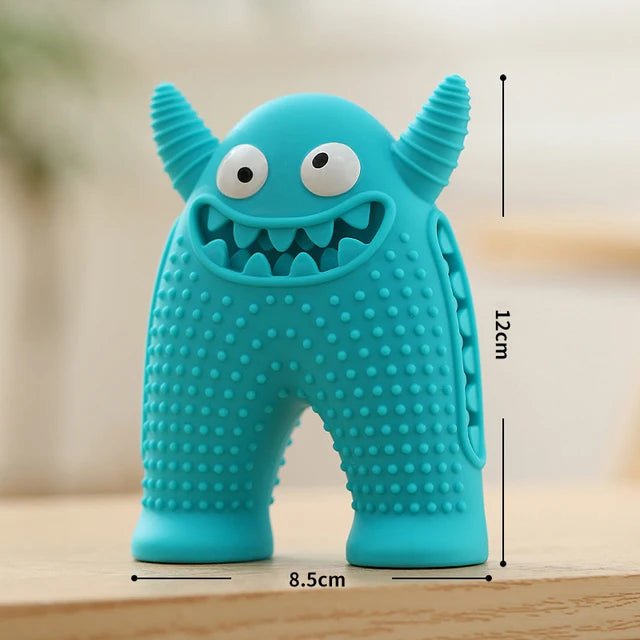 Interactive Silicone Dog Molar Toy