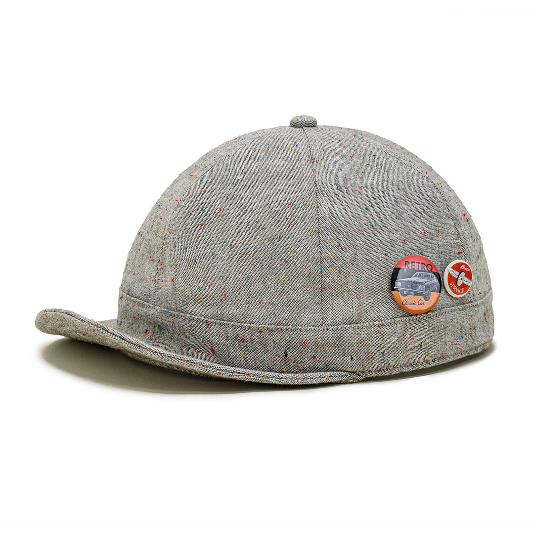 Fashion Flat Brim Peaked Cap Men