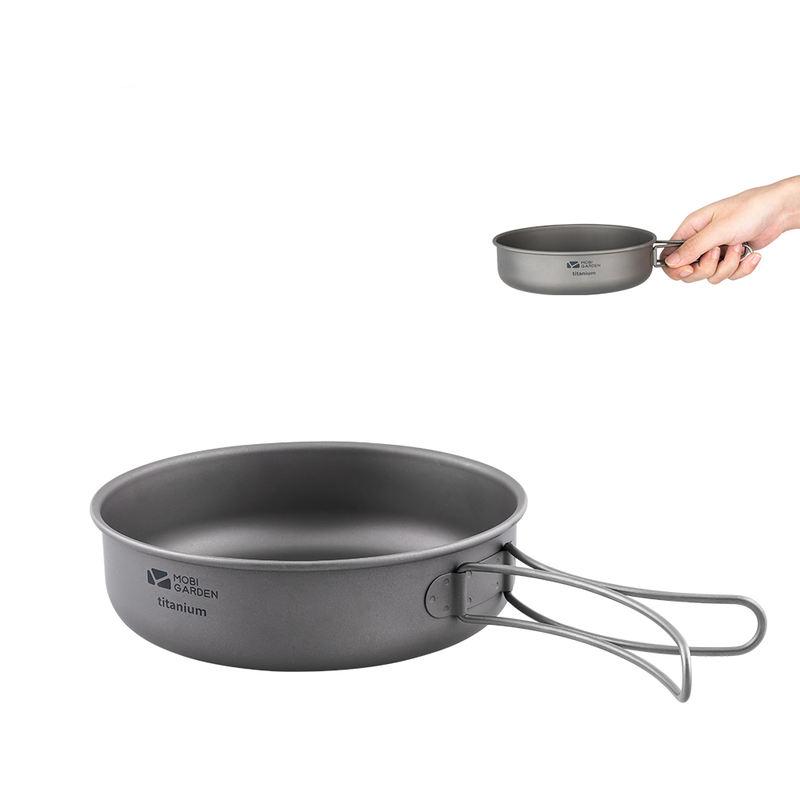 Portable Titanium Camping Frying Pan