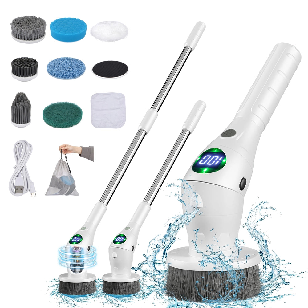 Electric 8-in-1 Multifunctional Wireless Cleaning Brush