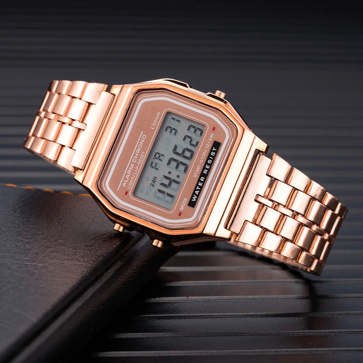 Digital Sports Waterproof LED Watch