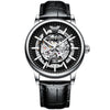 Color: All black steel belt