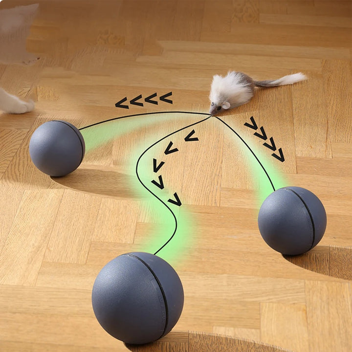 Automatic Rolling Smart Cat Toy Ball