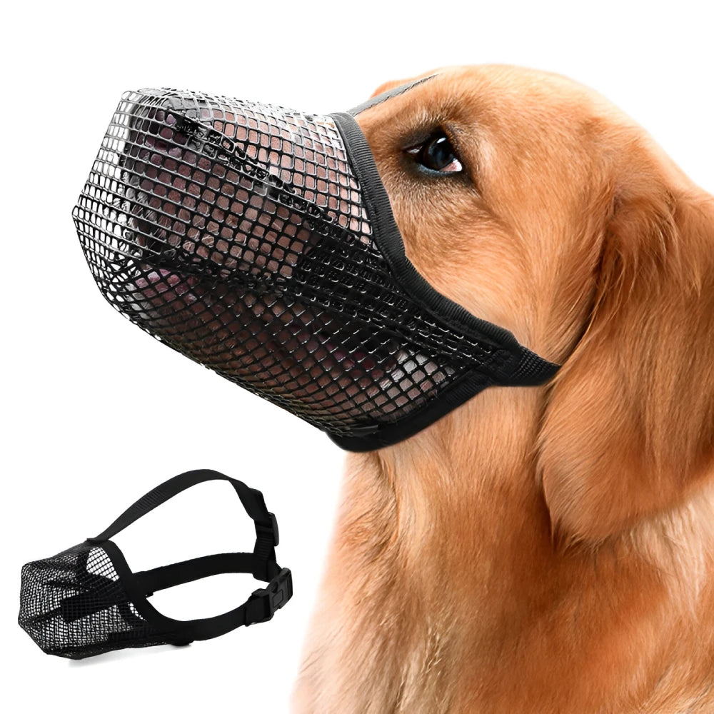 Adjustable Breathable Dog Muzzle